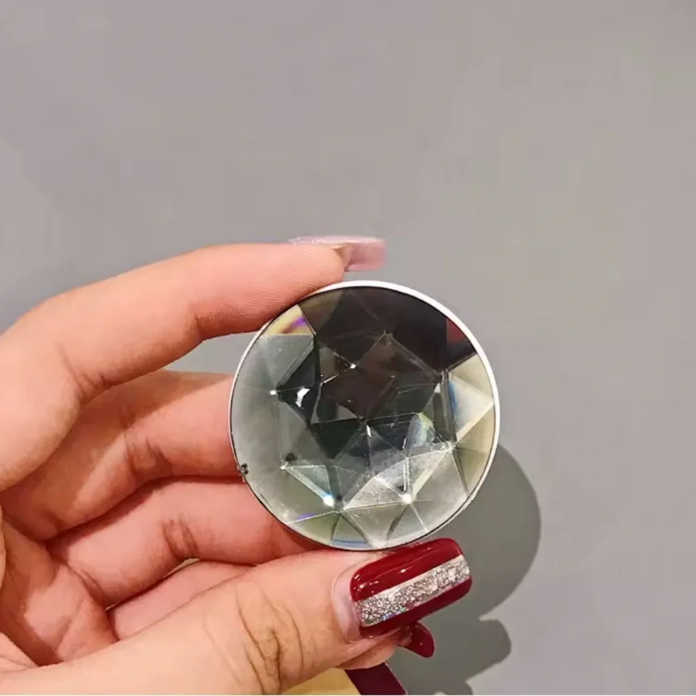 🔥 3 for $10 DEAL – READ FIRST🔥Black 🖤 3D Gemstone Smartphone Grip